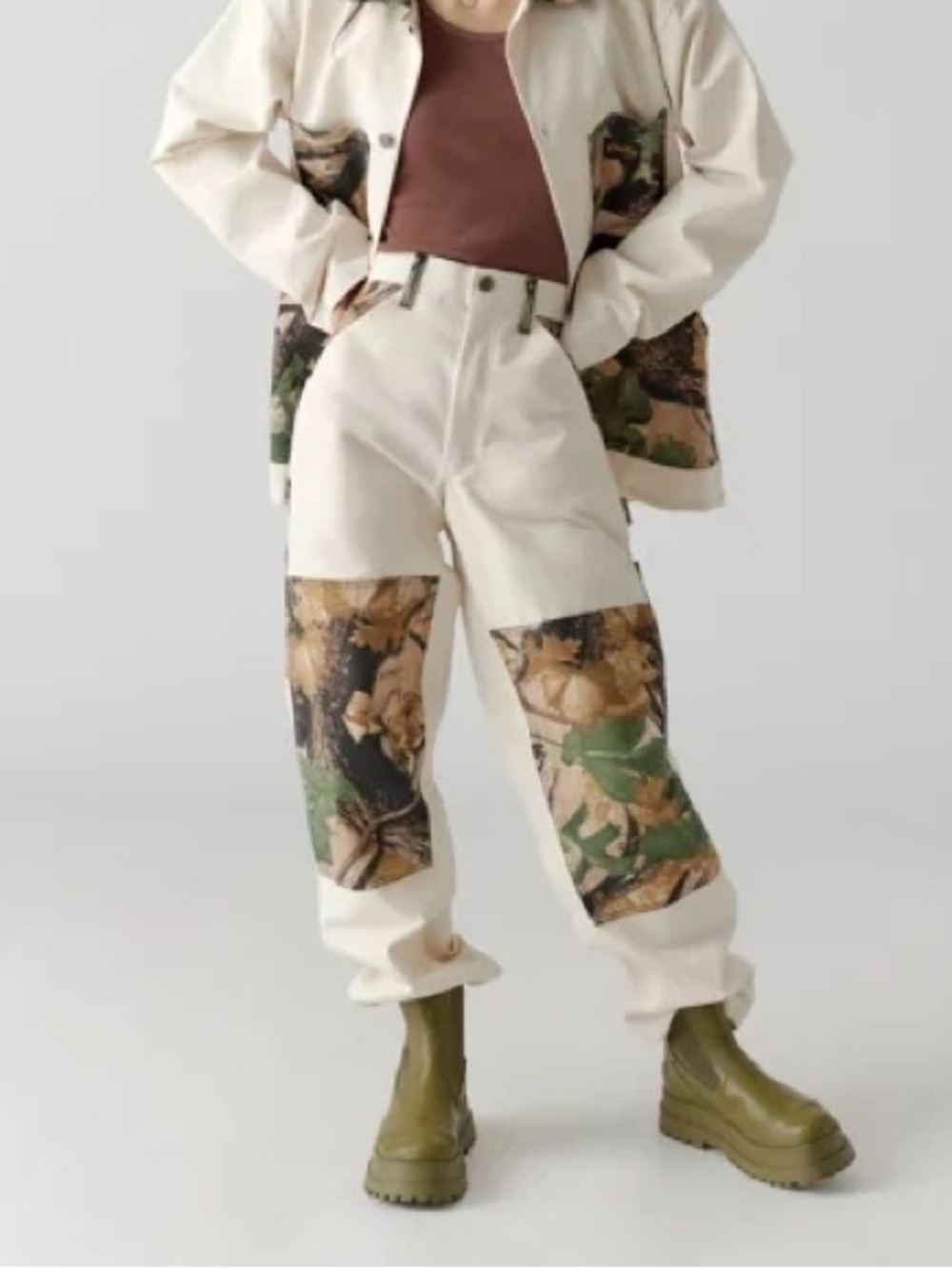 Stan Ray Camo Patch Painter Cargo Pant - 32”